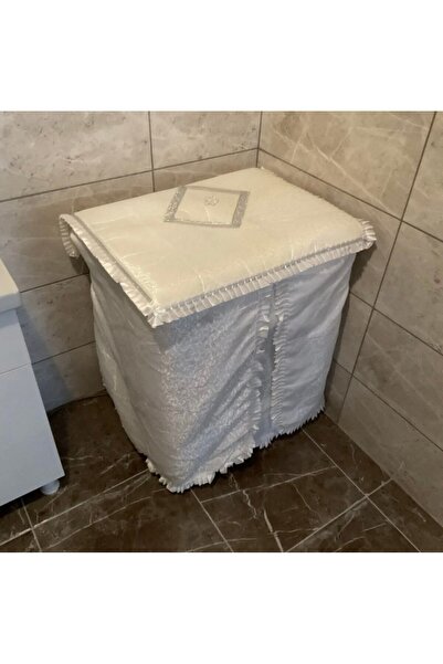 Muensu غطاء غسالة بلون كريمي، غطاء غسالة فاخر، حجم قياسي