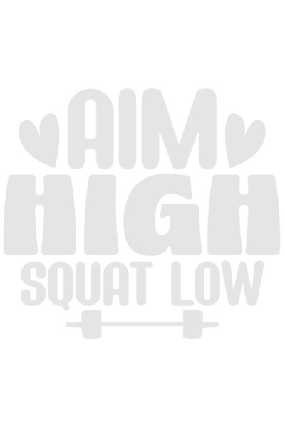 StoryGift Romania Sticker Exterior cu inimioare si o haltera care te indeamna sa tintesti cat mai sus si sa