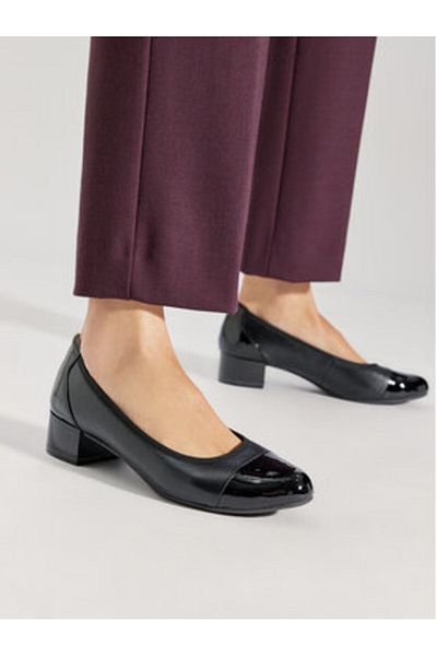 Caprice pantofi cu toc pentru femei 9-22500-42 negri