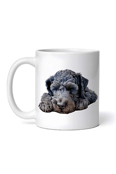 OEM Εξατομικευμένη λευκή κούπα, Kerry Blue Terrier, INOVATIX®. 330 ml