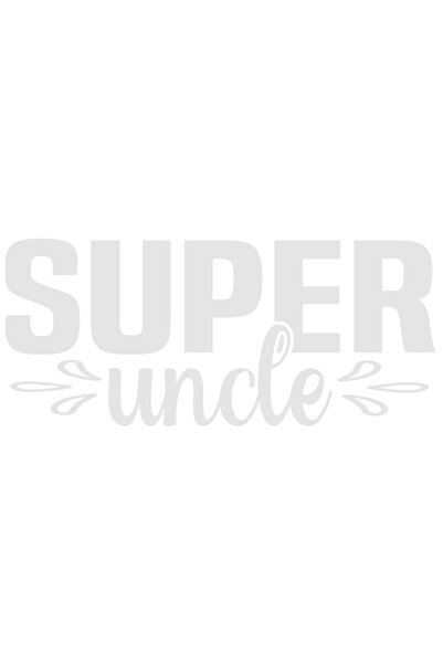 StoryGift Romania Sticker Autocolant 70CM Exterior pentru un unchi apreciat si de treaba cu mesajul "Super uncle