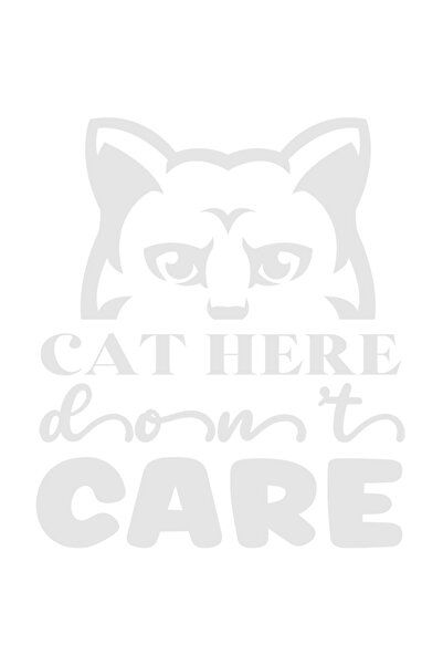 StoryGift Romania Sticker Adeziv 90CM Exterior cu o pisica si mesajul "Cat he...