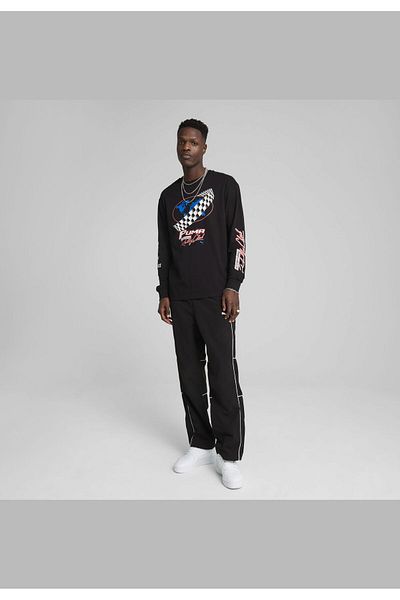 Puma GRAPHICS PUMA Moto Relaxed Ανδρικό Μπλουζάκι