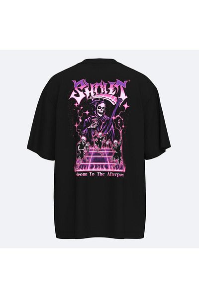 Shout Oversize Afterparty Reaper Unisex T-Shirt