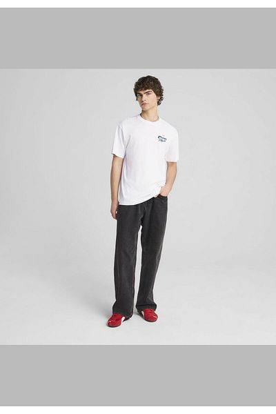 Puma Graphics Moto Relaxed Ανδρικό Μπλουζάκι