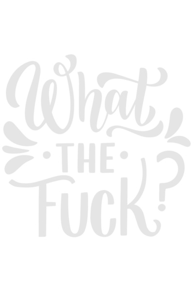 StoryGift Romania Sticker Autocolant 30CM Exterior cu textul "What the fuc*?" - ce e in neregula , Vinyl Alb, 30 cm