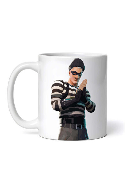 OEM Cană albă personalizată, Jonesy Fortnite, INOVATIX®. 330ml