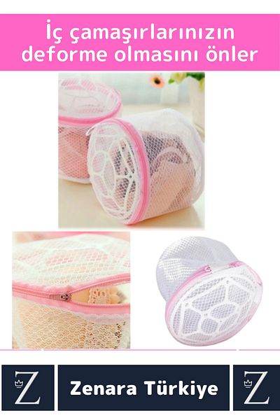 Zenara Long Lasting Full Protection Anti-Deformation Foldable Underwear Underpants Bra Washing Net