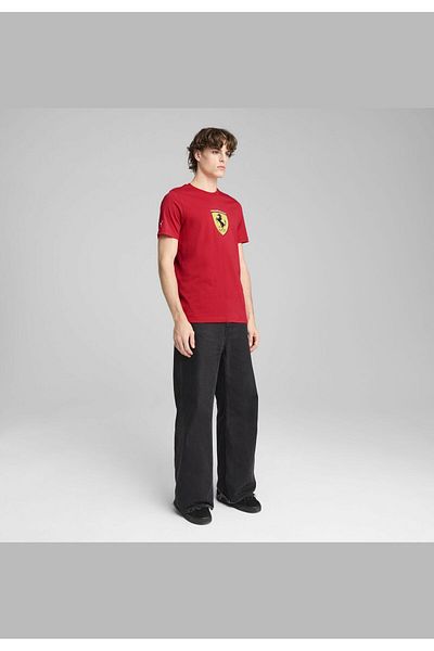 Puma Scuderia Ferrari HP Race Coloured Big Shield Tee Men