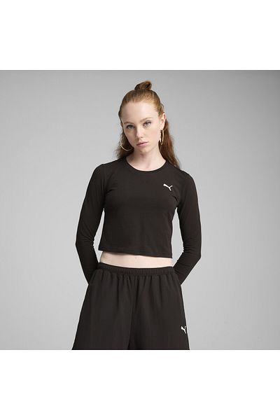 Puma WARDROBE ESS Longsleeve Baby Tee Women