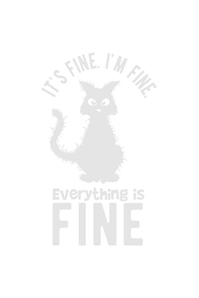 StoryGift Romania Sticker Exterior cu o pisica pentru cei care spun ca totul ...