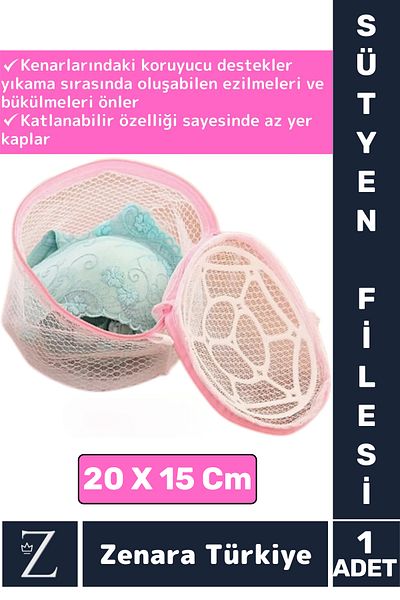 Zenara Long Lasting Full Protection Anti-Deformation Foldable Underwear Underpants Bra Washing Net