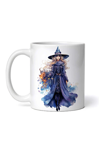 OEM Cană albă personalizată, Vrăjitoarea Stelelor, INOVATIX®. 330ml