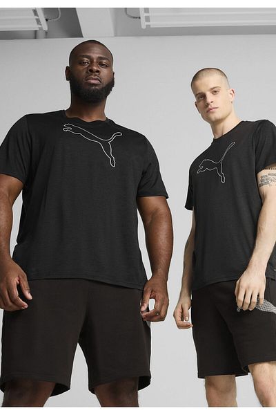 Puma Ανδρικό μπλουζάκι TAD ESSENTIALS Heather Cat