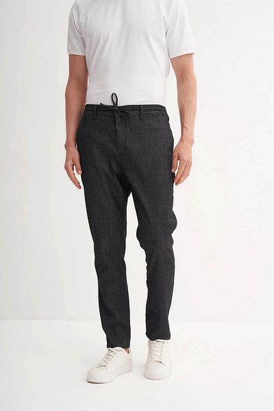 Cazador Jogger Denim Black Men's Trousers 811