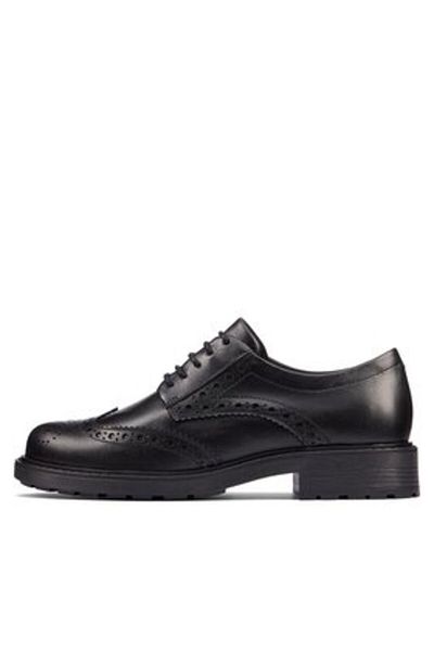 CLARKS Clarks Oxfords pentru femei 26163621 Negru