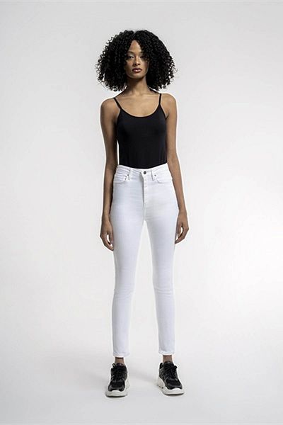 Loft White Women's Jean Pants Lf2032465