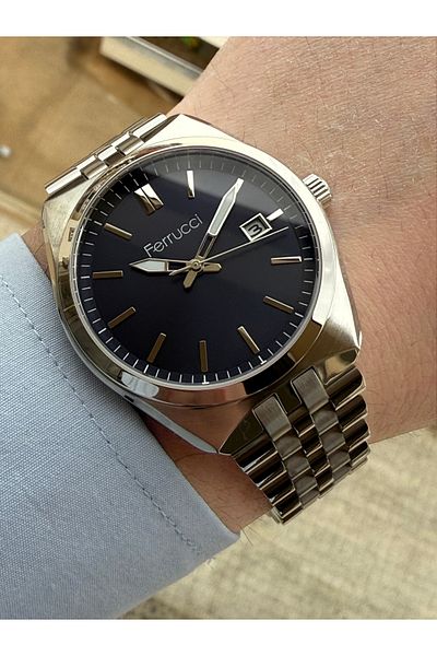 Ferrucci Steel Cord Waterproof Men's Wristwatch