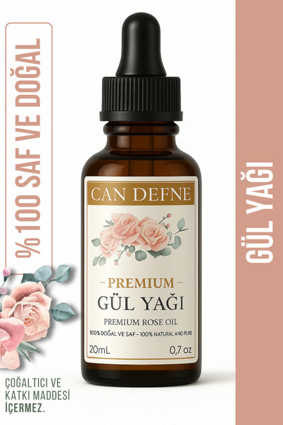 Can Defne - Gül Yağı Saf ve Doğal 20mL