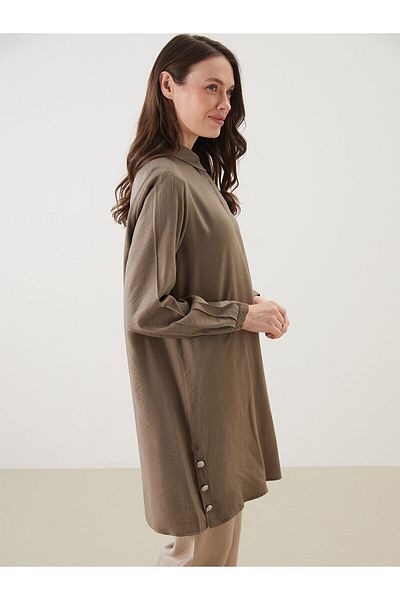 LC Waikiki Shirt Collar Women's Tunic