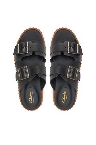 CLARKS Șlapi de damă Clarks 26176428 negri