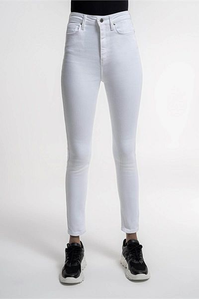 Loft White Women's Jean Pants Lf2032465
