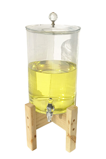 GENPAZAR Cam Sebil, Damacana, Şerbetlik, Limonatalık, Musluklu 10 Lt.