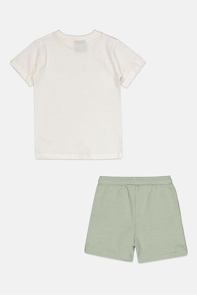 Nicce Toddlers Boy Brand Logo Short Sleeves T-shirt And Short Set, Multicolor