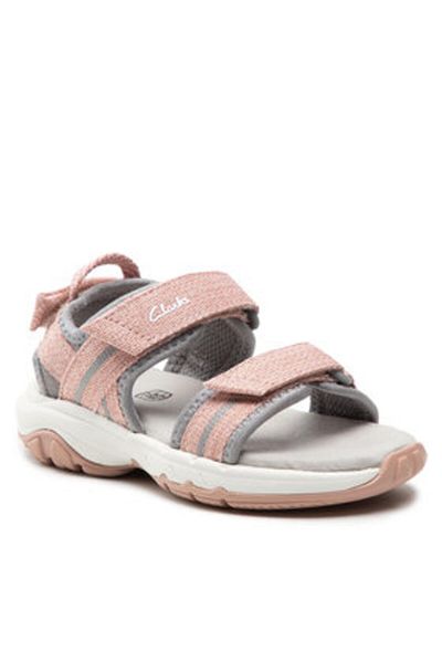 CLARKS girls' sandals 261648226 pink
