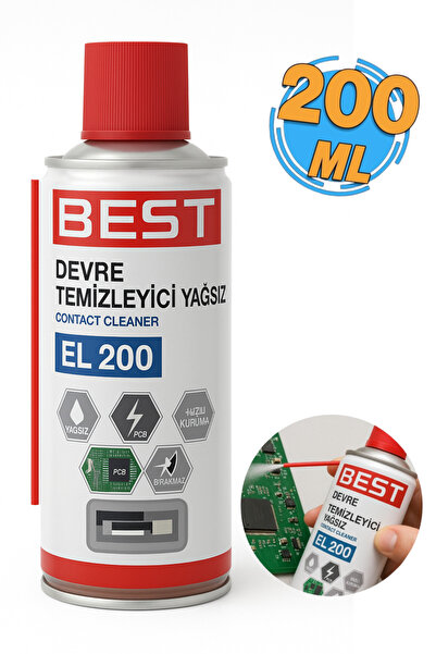 Best EL200 Devre Temizleyici Sprey Yağsız 200 ml