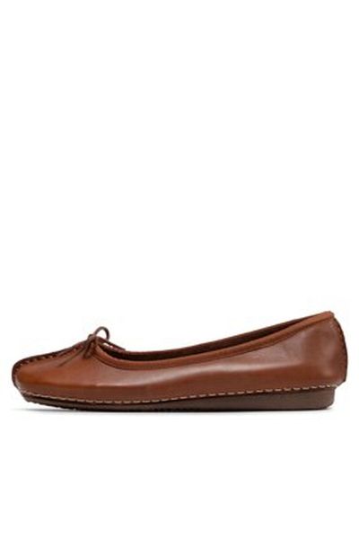 CLARKS Clarks women's ballerinas 203529304070 brown