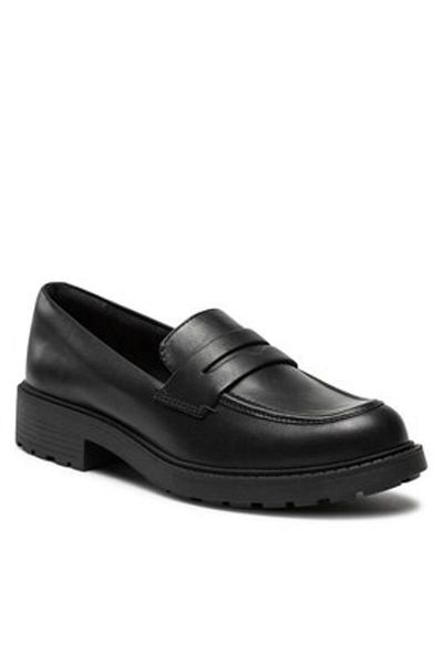 CLARKS Women's Lords black CLARKS-ORINOCO2 PENNY BLACK LEATHER 261747864
