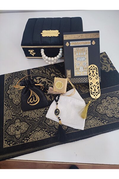 sbcceyiz inci kulplu çantalı damat bohca erkek kuran seti