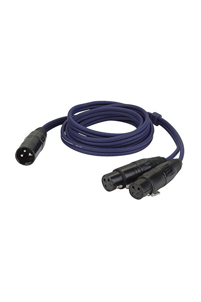 Dap Audio Audio cable Y XLR male-2XLR female, Dap Audio FL38150, 1.5 m