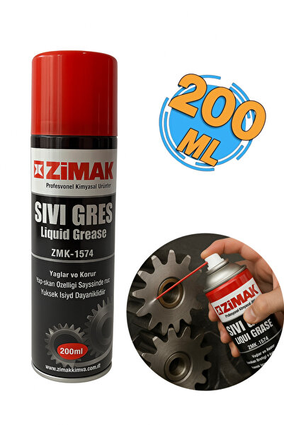 zimak ZMK-1574 Sıvı Gres 200 ml