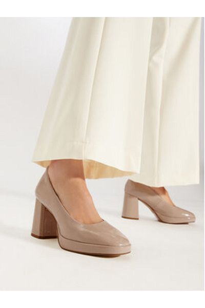 CLARKS women's pumps 26176365 natural