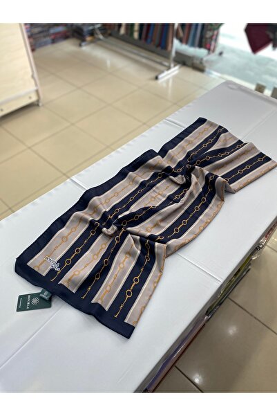 Bonjela Zincir Desen Pamuklu Soft Şal