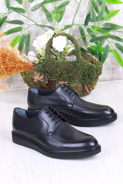 Mehmet Mete 42243 Comfortable Lightweight Genuine Leather Men's Shoes