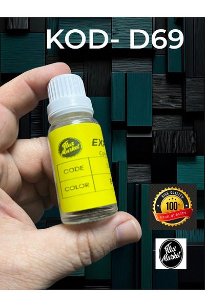 Flea Market (Code- D69 - Metallic Platinum Gray) - Renault Professional Touch up Paint - Stone Mark and Scratch Remover
