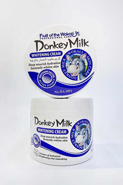 wokali Eşek Sütü Özlü Beyazlatıcı Krem 115 ml.