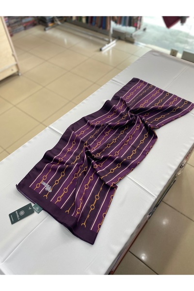 Bonjela Zincir Desen Pamuklu Soft Şal