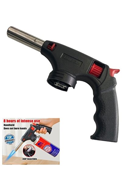 Depolife Tabanca Pürmüz Kafası Yüksek Alevli Torch Kafa 1500 Derce yüksek Ale...