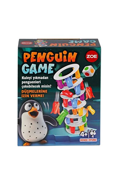 Ks Puzzle 35005 Zoe Penguin Tower Balance Game