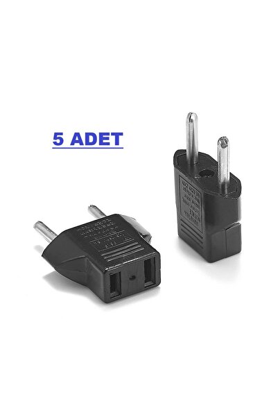 5Pcs American Turkey Plug Inverter Converter Adapter Plug Tip Inverter Adapter Turkish Converter