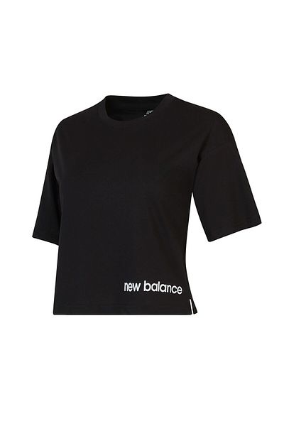 New Balance WNT1340 تي شيرت نسائي أسود