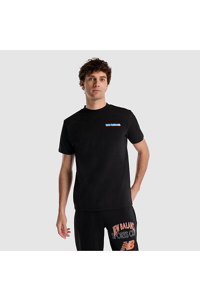 New Balance Mnt1533 Μαύρο ανδρικό μπλουζάκι