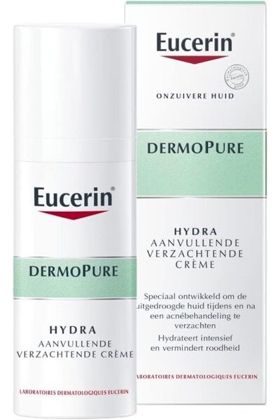Eucerin كريم مهدئ ديرموبور هيدرا يوسيرين 50 مل