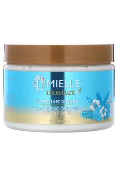 mielle organics ميلي هاواي زنجبيل بلسم ليلي مرطب للشعر 340g