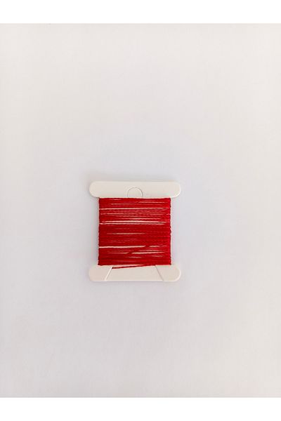 Eskişehir hobi sanat 3 Meters Dark Red Color 0.4 mm Rosary Thread