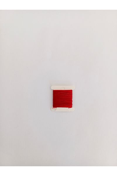Eskişehir hobi sanat 10 Meters Dark Red Color 0.4 mm Rosary Thread